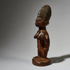 A FINE WELL PATINATED OLD  IBEJI, EX UK COLL. YORUBA TRIBE OF NIGERIA ( No 4900)