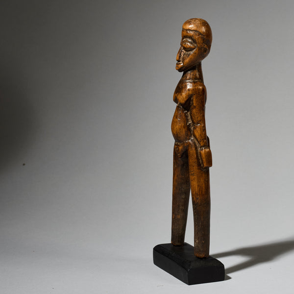 A CHARMING FIGURATIVE CATAPULT FROM LOBI TRIBE OF THE IVORY COAST, W.AFRICA ( No 4932 )