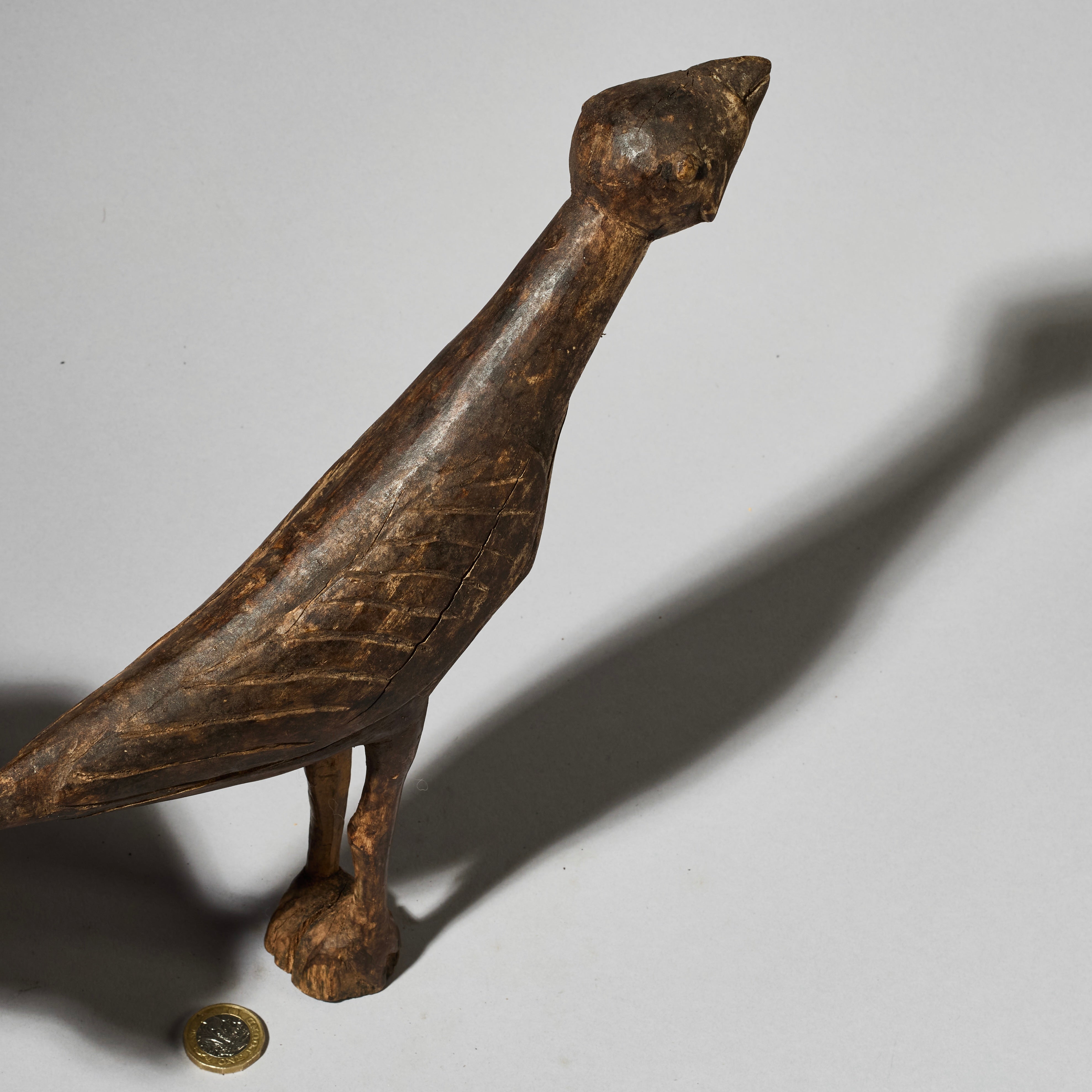 AN ELEMENTAL LOBI BIRD NATURE SPIRITS FROM BURKINA FASO (No 4913 )