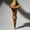 A FINE BAULE FLY WHISK EX GOLD LEAF,IVORY COAST W. AFRICA (No 4906 )