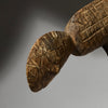 AN ENCRUSTED LOBI CHAMELEON NATURE SPIRITS FROM BURKINA FASO (No 4911 )