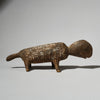 AN ENCRUSTED LOBI CHAMELEON NATURE SPIRITS FROM BURKINA FASO (No 4911 )