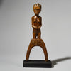 Sold SJ A WELL PATINATED BAULE TRIBE CATAPULT , IVORY COAST (  No 4751 )