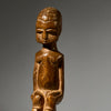 A CUBIST +QUAINT LOBI FIGURATIVE CATAPULT FROM THE IVORY COAST, W.AFRICA ( No 4887 )