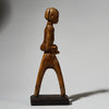 A CUBIST +QUAINT LOBI FIGURATIVE CATAPULT FROM THE IVORY COAST, W.AFRICA ( No 4887 )