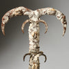 A IRON FIGURE TALISMAN FROM EWE TRIBE OF TOGO , ENCRUSTED WITH COWRIES AND IRON  ( No 4930