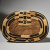 A STUNNING ANTIQUE BARK BOTTOM COVER, EX UK COLL. MANGBETU  TRIBE OF THE CONGO( No 4964 )