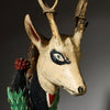 A FOLKISH HINDU DEER SCULPTURE FROM INDONESIA  ( No 4946)