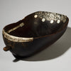 A UNIQUELY REPAIRED, WELL PATINATED BOWL, FROM TUTSI TRIBE OF RWANDA ( No 4741 )