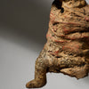 A QUIRKY PARE TRIBE CLAY FIGURE , ENCRUSTED AND UNIQUE , TANZANIA  (No 4764 )