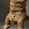 A QUIRKY PARE TRIBE CLAY FIGURE , ENCRUSTED AND UNIQUE , TANZANIA  (No 4764 )