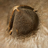A SCULPTURAL THICK LEATHER SHIELD FROM BEDJA PEOPLE  E.AFRICA ( No 4956)