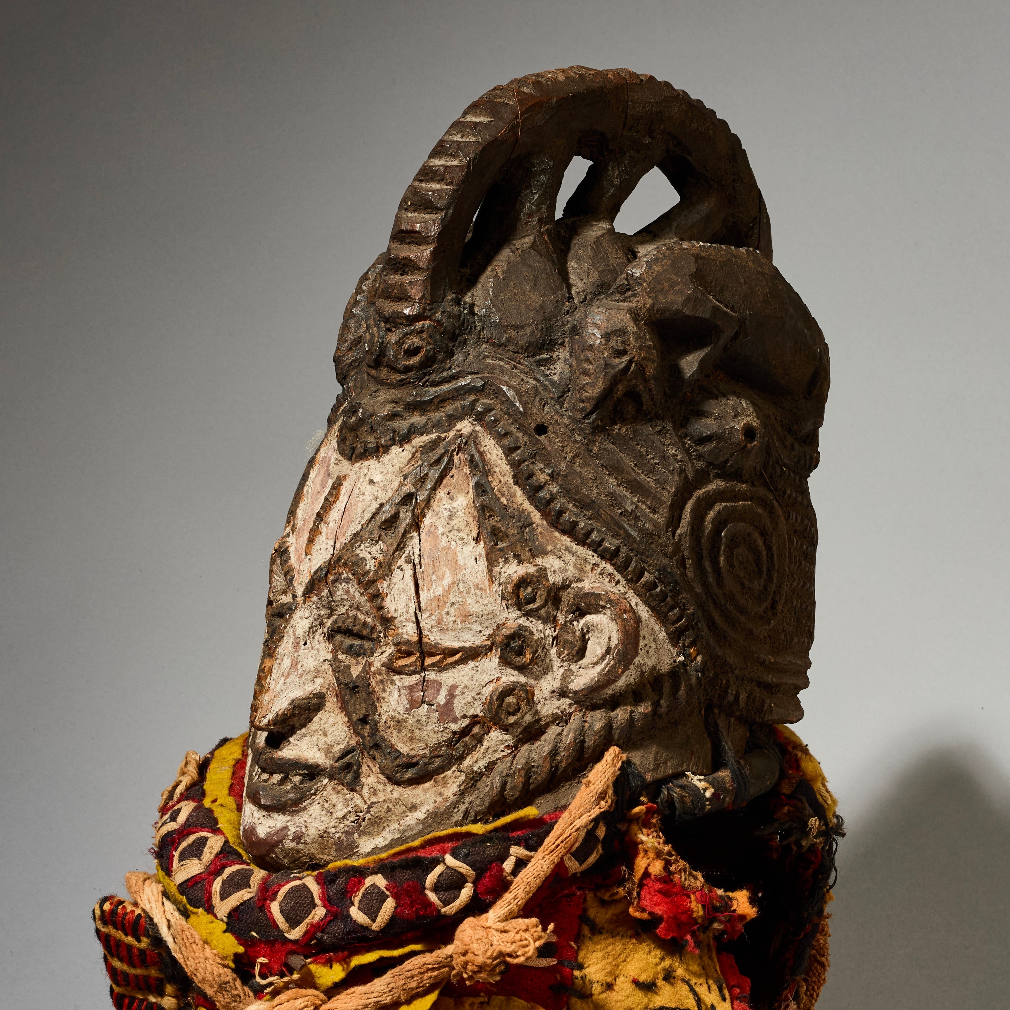 A FINE IGBO MASK EX UK COLL., NIGERIA W AFRICA (No 4970 )