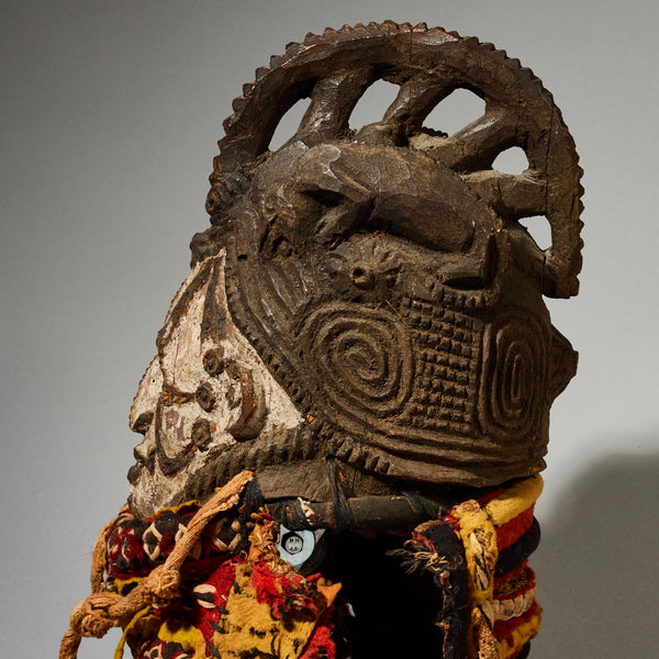 A FINE IGBO MASK EX UK COLL., NIGERIA W AFRICA (No 4970 )