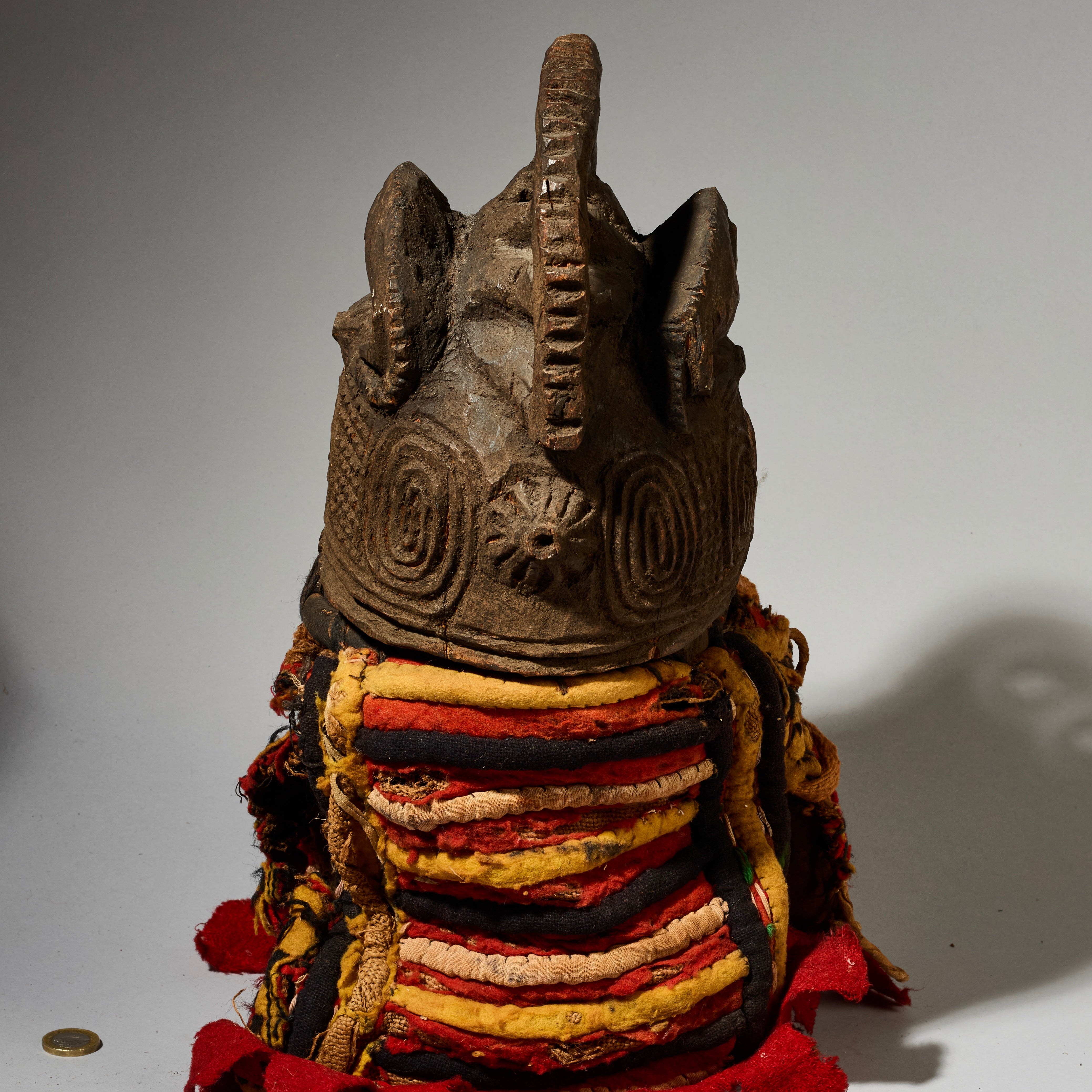 A FINE IGBO MASK EX UK COLL., NIGERIA W AFRICA (No 4970 )