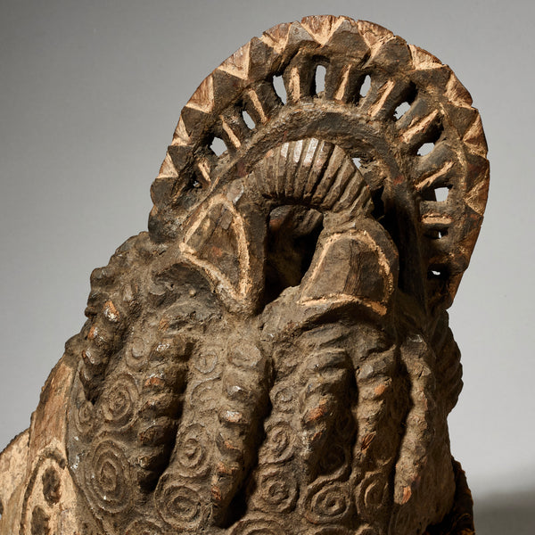 RESERVED DL AN OLD IGBO MASK EX UK COLL., NIGERIA W AFRICA (No 4968)