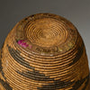 A LARGE WOVEN GRASS BASKET FROM TUTSI TRIBE OF RWANDA  ( No 4774 )