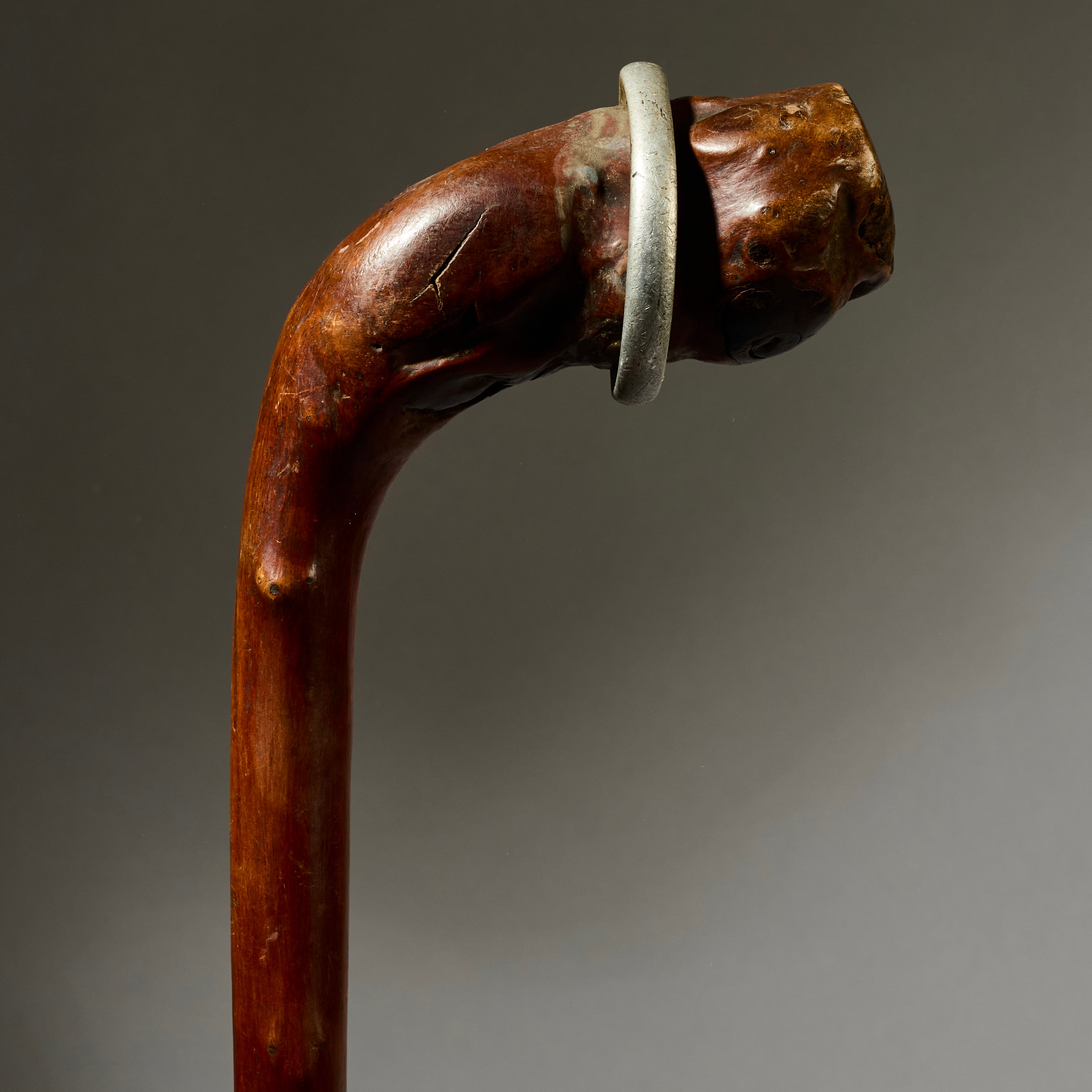 AN ORGANIC STAFF FROM GO GO TRIBE OF TANZANIA EAST.AFRICA ( No 4925 )