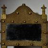 RESERVED DL A HEAVILY ADORNED ASHANTI TRIBE OF GHANA CHIEFS CHAIR EX UK COLLECTION  ( No 4773 )