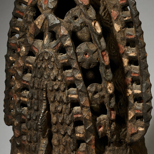 A RARE LARGE  IGBO MASK EX UK COLL., NIGERIA W AFRICA (No 4969)