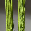A LIME GREEN MULTISTRAND NECKLACE,  BAULE TRIBE IVORY COAST ( No 4928)