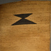 A REFINED WOVEN GRASS  TUTSI TRIBE MAT FROM RWANDA( No 4783 )