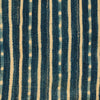 AN ARRESTING INDIGO WOMANS CLOTH, MOSSI TRIBE BURKINA FASO( No 4757 )