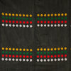 A VERY UNSUAL PATTERNED  WOMANS CLOTH, FROM FULANI IN  BURKINA FASO ( No 4758 )
