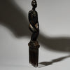 A FINE STYLISH HAIR COMB, BAULE TRIBE IVORY COAST W. AFRICA (No 4763 )