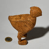 AN ADORABLE BAULE CHIEFS BIRD SYMBOL , EX GOLD LEAF, IVORY COAST (No 4912 )