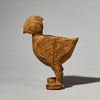 AN ADORABLE BAULE CHIEFS BIRD SYMBOL , EX GOLD LEAF, IVORY COAST (No 4912 )