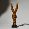 A FAB FEMALE FIGURATIVE CATAPULT FROM THE IVORY COAST, W.AFRICA ( No 4888 )
