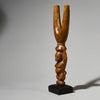 A FAB FEMALE FIGURATIVE CATAPULT FROM THE IVORY COAST, W.AFRICA ( No 4888 )