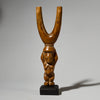 A FAB FEMALE FIGURATIVE CATAPULT FROM THE IVORY COAST, W.AFRICA ( No 4888 )