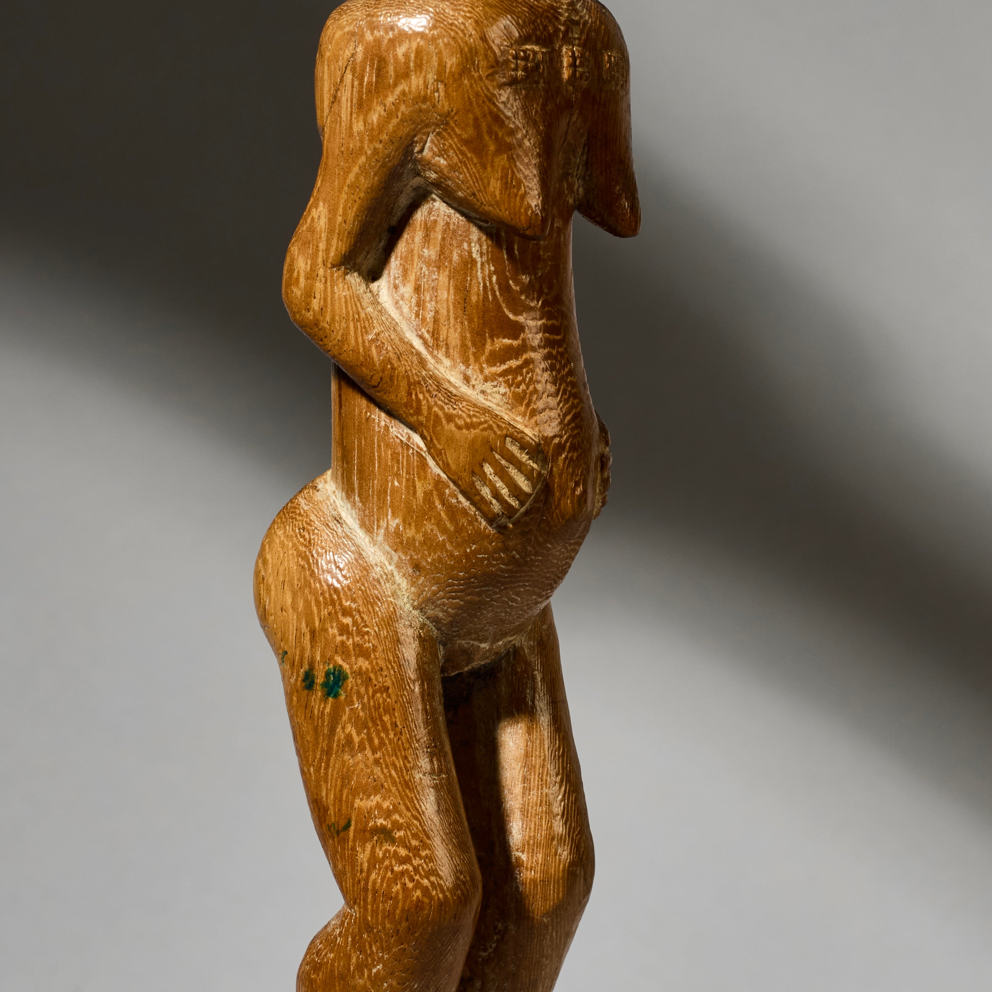 A PRETTY AND DELICATE OTHERWORLD SPIRIT PARTNER FROM BAULE TRIBE IVORY COAST  ( No 4963 )