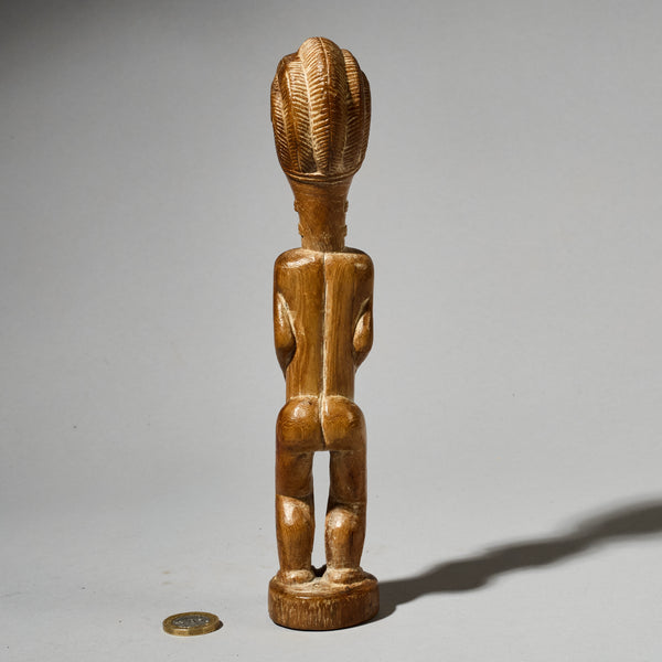 A PRETTY AND DELICATE OTHERWORLD SPIRIT PARTNER FROM BAULE TRIBE IVORY COAST  ( No 4963 )