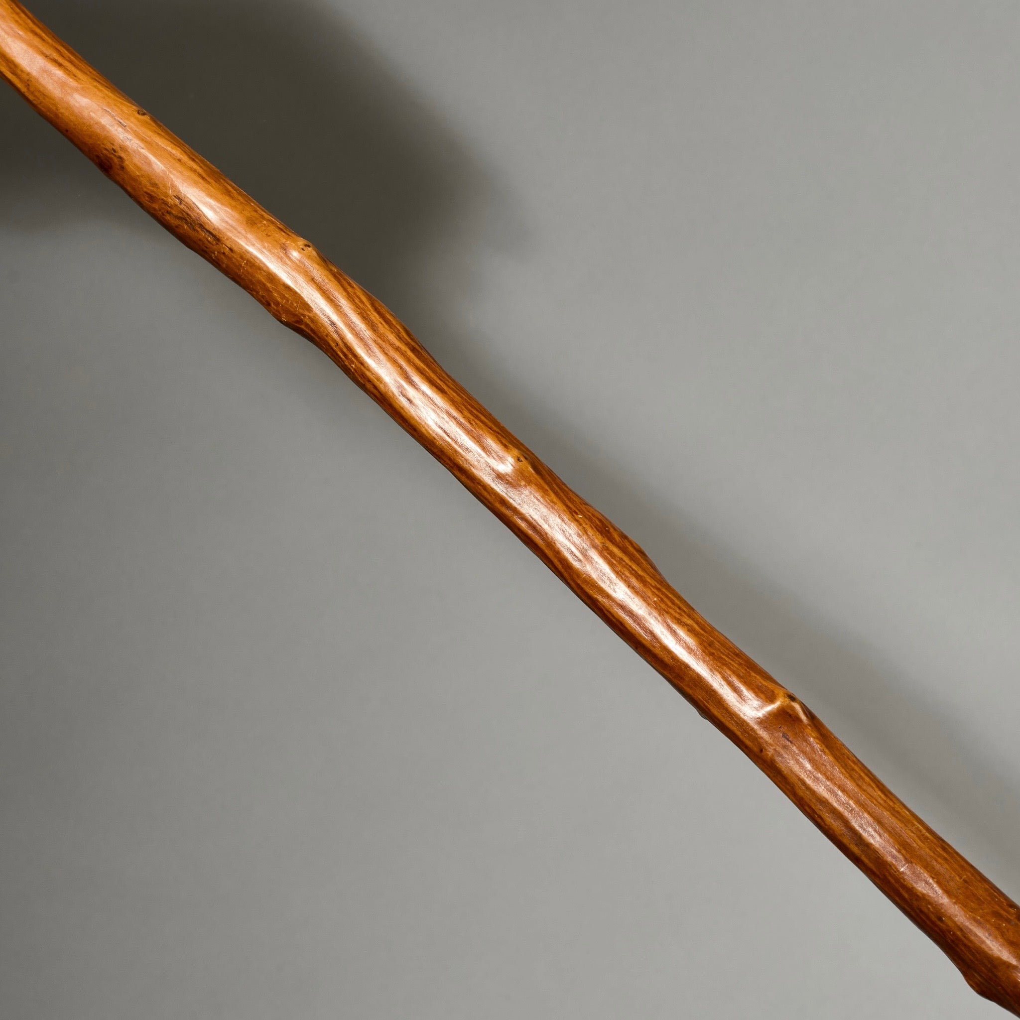 A GLORIOUSLY PATINATED ELDERS STAFF FROM TANZANIA EAST.AFRICA ( No 4923)
