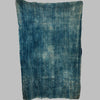 A SIMPLE, DENIMY INDIGO WOMANS CLOTH, MOSSI TRIBE BURKINA FASO ( No 4916 )