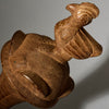 A GREAT BAULE BIRD  FLY WHISK EX GOLD LEAF,IVORY COAST W. AFRICA (No 4993 )