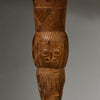A GREAT BAULE BIRD  FLY WHISK EX GOLD LEAF,IVORY COAST W. AFRICA (No 4993 )