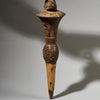 AN UNSUAL ANIMAL BAULE FLY WHISK EX GOLD LEAF,IVORY COAST W. AFRICA (No 4994 )