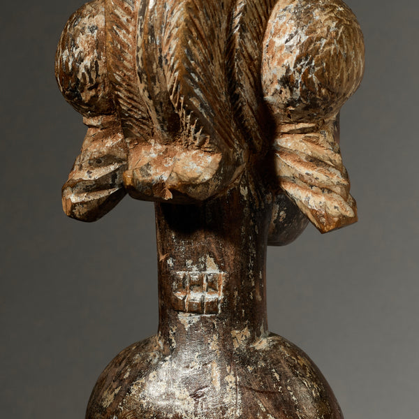 A CHARMING SPIRIT PARTNER, BAULE TRIBE IVORY COAST ( No 5052 )