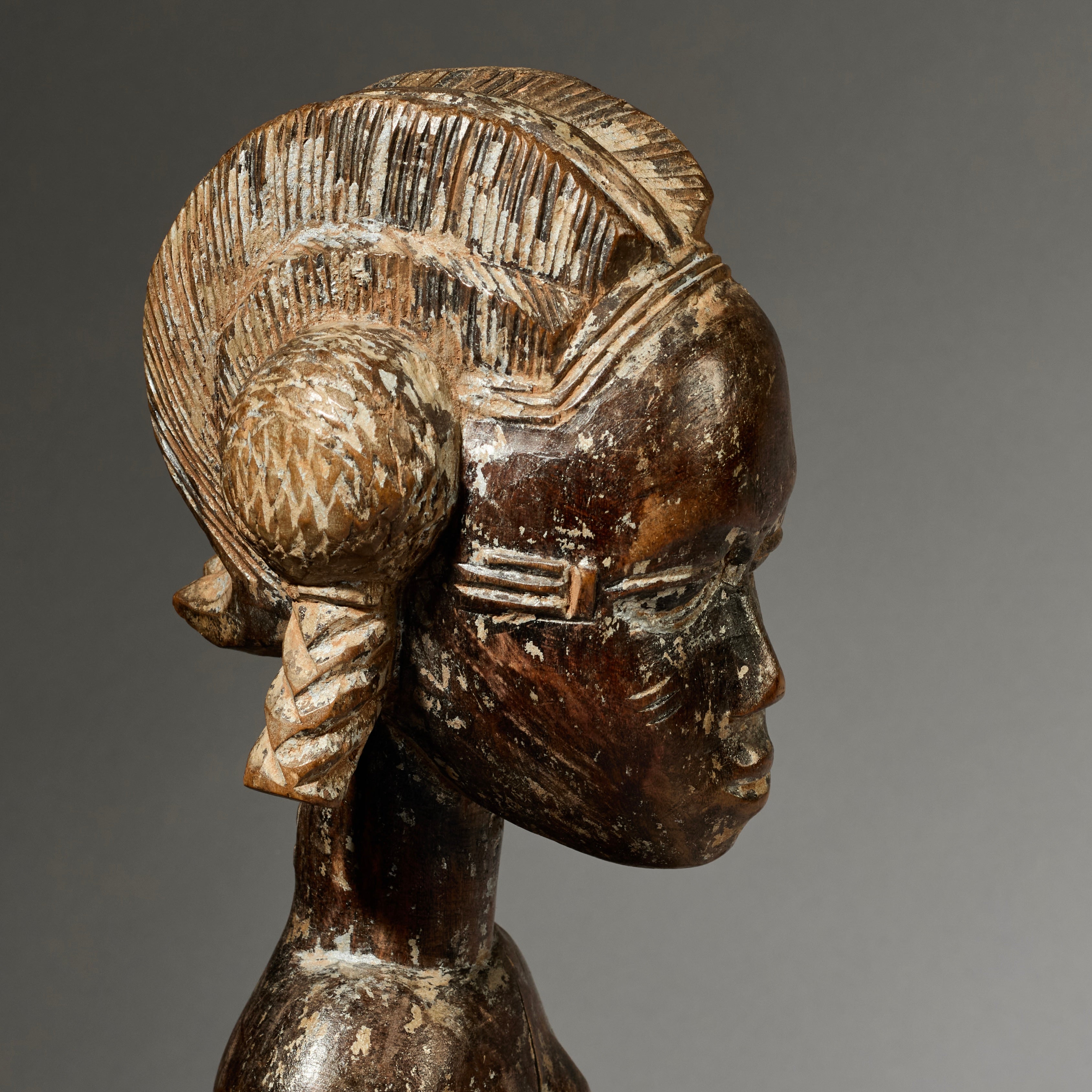 A CHARMING SPIRIT PARTNER, BAULE TRIBE IVORY COAST ( No 5052 )