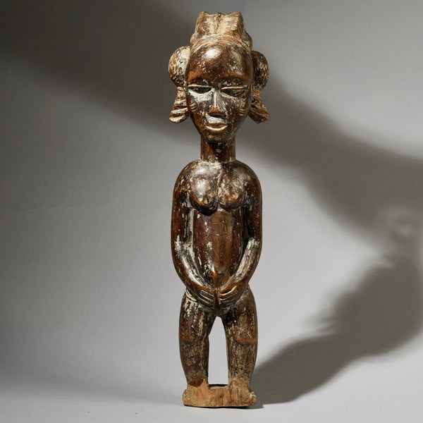 A CHARMING SPIRIT PARTNER, BAULE TRIBE IVORY COAST ( No 5052 )