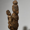 A RARE ENCRUSTED MATERNITY FIGURE, LOBI TRIBE BURKINA FASO ( No 5002 )
