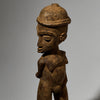 A DYNAMIC LOBI TRIBE THIL STATUE WITH UNUSUAL FEATURES AND SIDEWAYS FORM  ( No 5001)