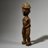 A DYNAMIC LOBI TRIBE THIL STATUE WITH UNUSUAL FEATURES AND SIDEWAYS FORM  ( No 5001)