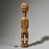 A DETAILED SPIRIT PARTNER FROM THE BAULE TRIBE OF IVORY COAST, WEST AFRICA ( No 5054 )