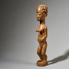 A DETAILED SPIRIT PARTNER FROM THE BAULE TRIBE OF IVORY COAST, WEST AFRICA ( No 5054 )