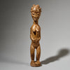 A DETAILED SPIRIT PARTNER FROM THE BAULE TRIBE OF IVORY COAST, WEST AFRICA ( No 5054 )